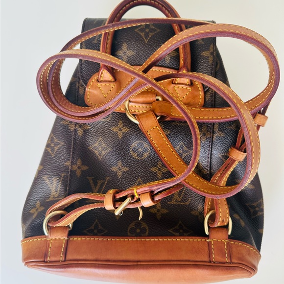 Mini LOUIS VUITTON Montsouris backpack. PM - Picture 6 of 14